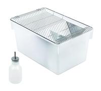 Rotulark Lab Mouse Cage, Laboratory Rat Rodent Breeding Cage Cage, Small Animal Cage, Mouse Breeding & Weaning Cage (S)