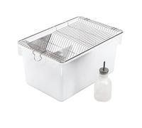 Rotulark Large Lab Mouse Cage, Laboratory Rat Rodent Breeding Cage Cage, Animal Mouse Cage (L)