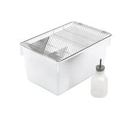 Rotulark Large Lab Mouse Cage, Laboratory Rat Rodent Breeding Cage Cage, Animal Mouse Cage (S)