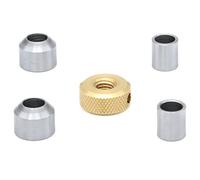 Rotur 2 Cones, 2 Spacers & 1 Brass Nut Set - Rotur Pen Mandrel Spares