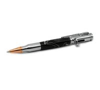 Rotur Bolt Action Pen Kit Chrome & Copper Tip
