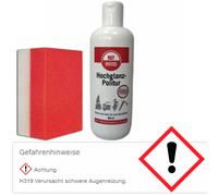 Rotweiss High Gloss Polish 500ml 4100 for Car Paint + Professional Sponge