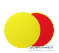 ROTWEISS Polishing Disc Pad Polishing Sponge Rounded Ø155x25mm Agent Yellow 8355
