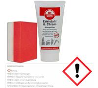 ROTWEISS Stainless Steel & Chrome Shine Polish 150 ML 5450 Pro Sponge