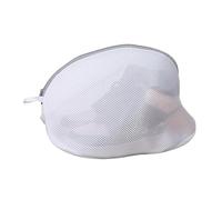 Rotyroya Bra Wash Bag Mesh Laundry with Zipper Ventilated Large Capacity Thickened Shoes Anti-winding Coat Socks Bras Washing Machine Pouch Household Supplies Grey S