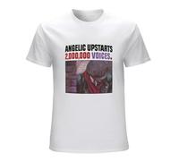 ROUBEIJIA Angelic Upstarts - 2000000 Voices T-Shirt Punk oi Mensi Size XL White