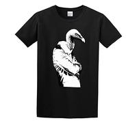ROUBEIJIA Douwo Mens Them Crooked Vultures Logo T Shirts Size M Black
