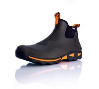 Rouchette Clean Wild Men's Neoprene Boots Half Height Waterproof Non-Slip, brown, 10 UK