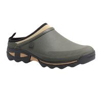 Rouchette Mens Clean Land Clogs Waterproof Outdoor Garden Wellies Self Cleaning