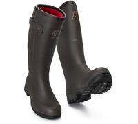 Rouchette Men's Wellington Boots Brown Veneur Neo Zip -
