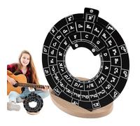 Roue Du Cercle Des Quintes - Disque Pédagogique Musical | Outil Visuel Pour Apprendre Gammes, Accords Et Tonalités | Musique Accessory - Guitare, Piano, Solfège