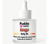 Rouge Body Oil - 30ml in Frosted White Glass Bottle - With 4 Natural Oils - Perfume Scent - Branded Gift Box - Vegan Friendly - Puddle of Wax - Made in the UK