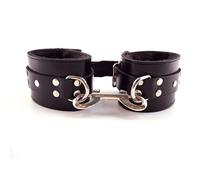 Rouge Garments Black Fur Wrist Cuffs