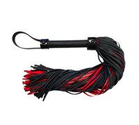 Rouge Garments Leather Croc Print Flogger