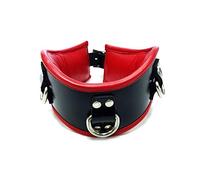 Rouge Garments One Size Black/Red Posture Collar