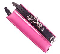 Rouge Garments Wrist Cuffs Padded Pink Trimmed