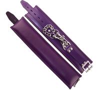 Rouge Garments Wrist Cuffs Padded Purple