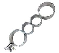 Rouge Stainless Steel Heavy Metal Wrist and Ankle Binder