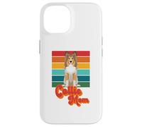 Rough Coat Collie Dog Mom Doggie Breeder Puppy Trainer Retro Case for iPhone 14