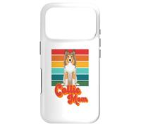 Rough Coat Collie Dog Mom Doggie Breeder Puppy Trainer Retro Case for iPhone 17 Pro