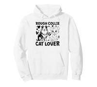 Rough Collie & cat lover Rough Collie Owner Pullover Hoodie