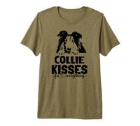 Rough Collie Kisses fix Everything Premium T-Shirt