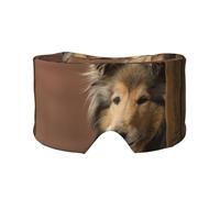 Rough Collie Lassie Dogs Big Fluffy Dogs Pets, Full Eye Covers Light Blocking Eye Mask Sleep Eye and Ear Muffs