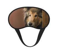 Rough Collie Lassie Dogs Big Fluffy Dogs Pets, Full Eye Covers Light Blocking Eye Masks Blackout Sleep Eye Muffs