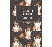 Rough Collie Pattern Collection: A stylish college journal featuring an all-over Rough Collie pattern design for dog lovers and everyday writing