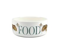 Rough Collie Pet Bowl - Painted Dog Portrait by Rhianon Chauncey - Large Ceramic Dog Food Bowl/Dish Gift for Dogs