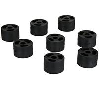 Rough Country 1.25" Front Seat Riser Kit for 1997-2006 Jeep Wrangler TJ - 1158, Black