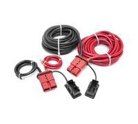 Rough Country 2 Quick Disconnect Winch Power Cable | 24 FT - RS108, Black