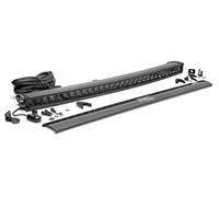 Rough Country 30" Single Row Curved LED Light Bar | CREE | 12,000 Lumens | 72730BL, Black Series