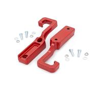 Rough Country Forged Tow Hooks for for 15-22 Jeep Grand Cherokee | Red - RS133