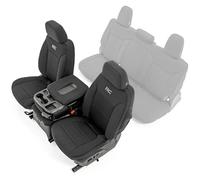 Rough Country Front Neoprene Seat Covers for 19-21 Chevy Silverado 1500-91035