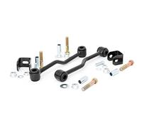 Rough Country Front Sway Bar Links for 97-06 Jeep TJ | 84-01 XJ | 4-5" - 1028