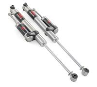 Rough Country M1R Monotube Rear Shocks with External Reservoir for Jeep Wrangler JL (2021-2024) w/1.5-3.5" Lift & Wrangler Unlimited (2018-2025) - 2-Pack