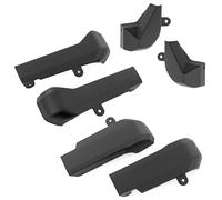 Rough Country Mud Flap Delete for GMC Sierra 2500HD/3500HD (2020-2025) - Heavy-Duty ABS, Easy Install, Increased Tire Clearance