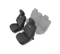 Rough Country Neoprene Front Seat Covers for 2016-2020 Tacoma - 91030, Black