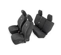 Rough Country Neoprene Seat Covers for 08-10 Jeep Wrangler JK | 4-Door - 91002A