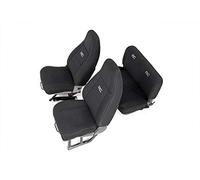 Rough Country Neoprene Seat Covers for Jeep Wrangler YJ (1991-1995) - Waterproof & UV Resistant, Foam Padded, Front & Rear Seat Cover Set