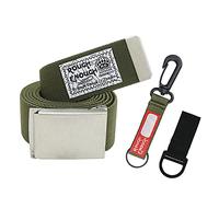 Rough Enough Tactical Work Belts for Men Women Elastic Webbing Mens Belts with Detachable Metal Buckle for Outdoor Sports Utility Wear Waist Band Military Designer Nylon