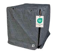 Rough Gem 30-inch Dog Crate Cover, Molly Mutt Medium Kennel Cover Measures 30” x 21” x 24”, Two Panel Doors Roll Up, Made from Machine-Washable 100% Cotton That is Durable, Breathable & Pre-Shrunk