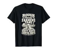 Rough Hands Farmers Tans Farm Worker Country Life T-Shirt