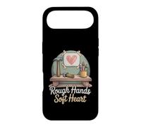 Rough Hands Soft Heart Funny Gentle Dad Fatherhood Case for iPhone Air