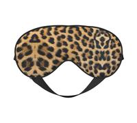 Rough Leopard Print Printing All-Occasion Comfort Cover, Blocks Light Eye Mask, Ideal for Camping,Shifts,Blocks Light Well