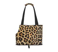 Rough Leopard Print Small Dog Sling Carrier Pet Shoulder Bag Pet Travel Carrier Portable Tote Bag Carrier For Dog/Cat