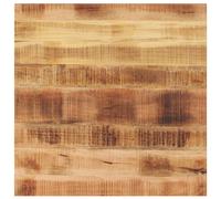 (rough mango wood(natural), 70 x 70 cm/ 38 mm) vidaXL Table Top Replacement Board Dining Table Top Rectangular Solid Wood