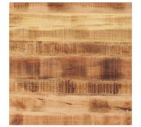 (rough mango wood(natural), 80 x 80 cm) vidaXL Table Top Replacement Board Dining Table Top Rectangular Solid Wood