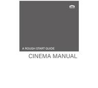Rough Start Guide Cinema Manual